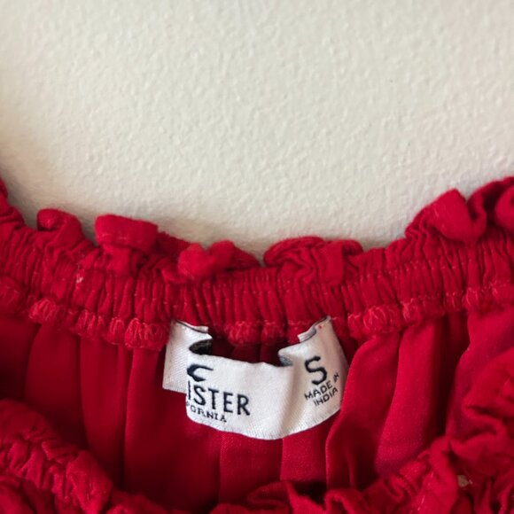 Off the Shoulder Ruffled Top - Picture 2 of 2